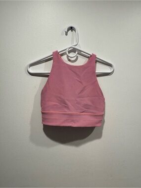 Lululemon Athletica High-Neck Longline Ribbed Bra